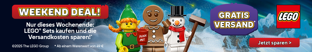 LEGO Versandkostenfrei Aktion Werbemittel
