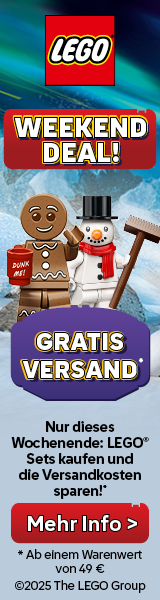LEGO Versandkostenfrei Aktion Werbemittel