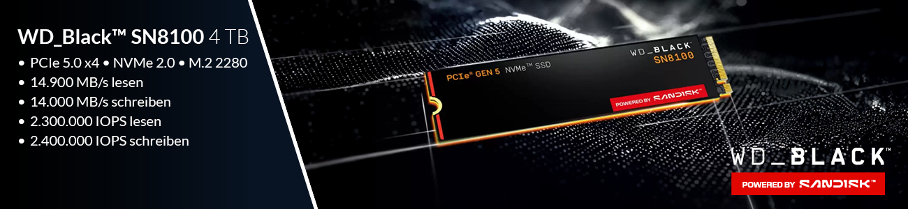 SanDisk Stageteaser PC Konfigurator