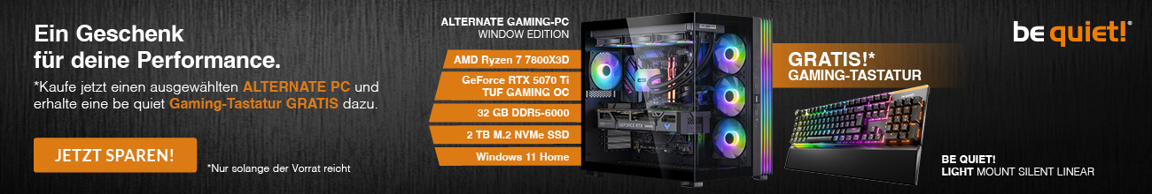 ALTERNATE / be Quiet Light Mount Promotion