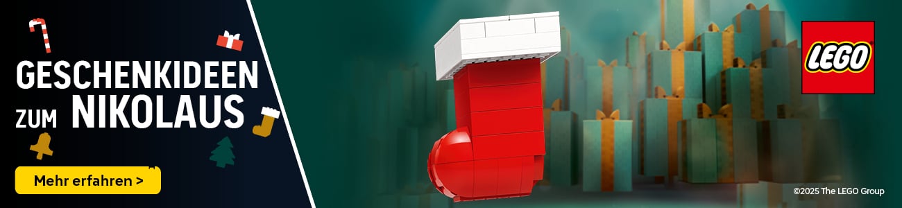 LEGO Nikolaus Kampagne Werbemittel