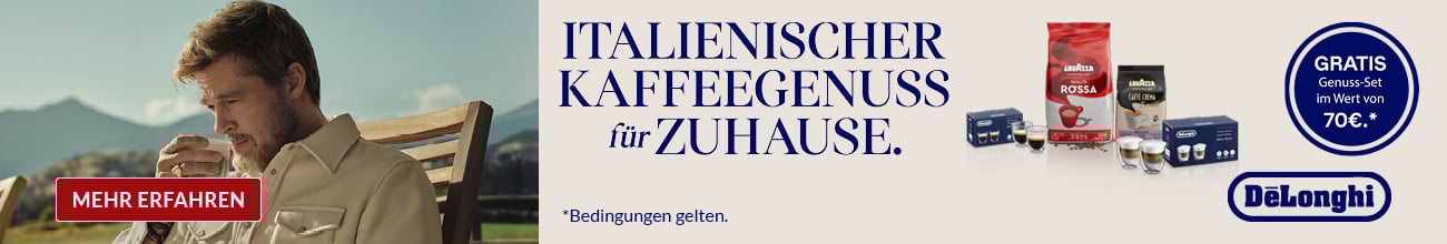 Italienischer Kaffeegenuss für Zuhause