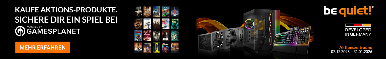 Be Quiet! Gamesplanet Bundle