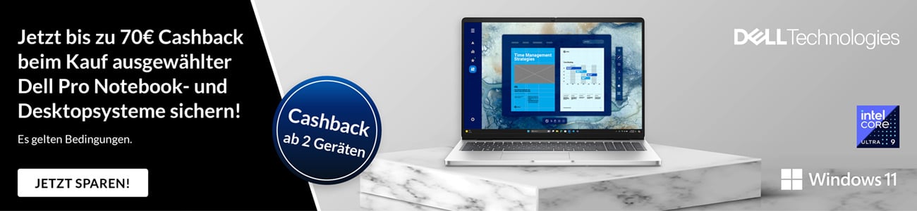 Dell Technologies Cashback-Aktion