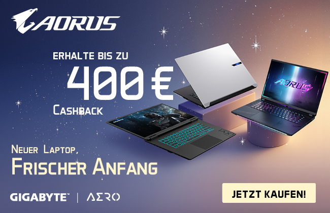 Gigabyte Notebook Cashback Promotion