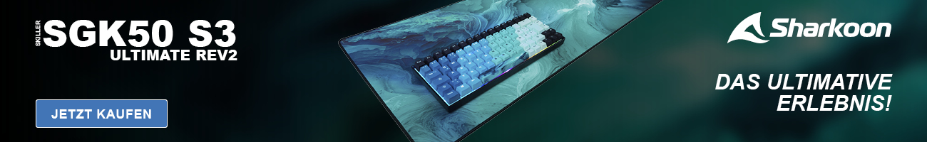 Sharkoon Listingbanner Gaming Tastatur