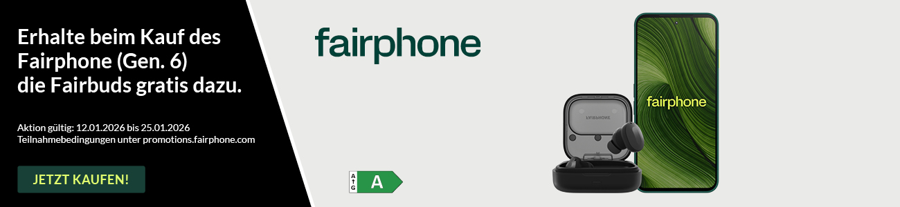 Gratis Fairbuds Aktion