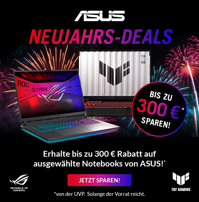 Asus NB Neujahrs Promo