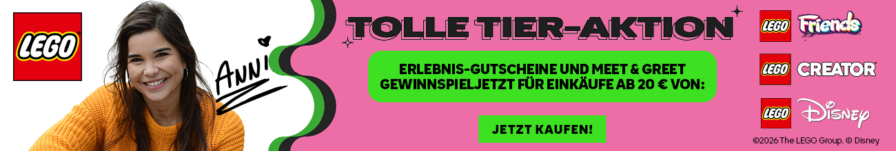 LEGO Fokus Kampagne "Girls (XF Animals)" Werbemittel