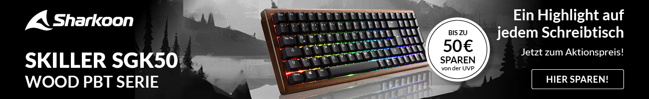Sharkoon Tastaturen Promo