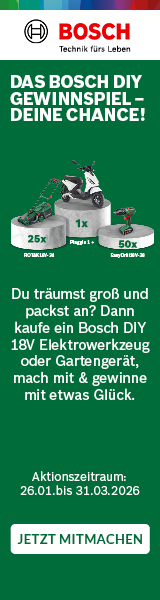 Bosch DIY-Gewinnspiel