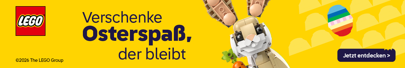 LEGO Osterkampagne Werbemittel