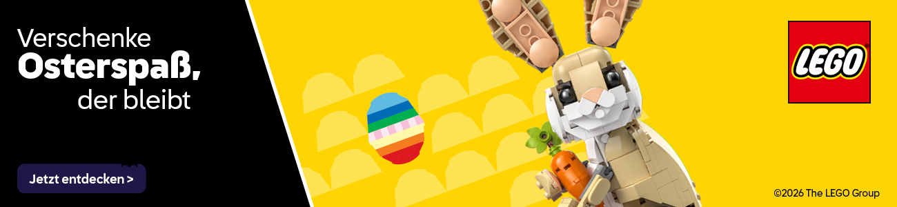 LEGO Osterkampagne Werbemittel