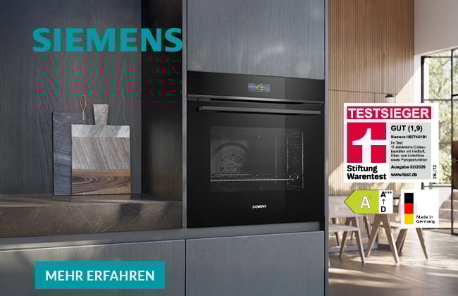 WW Stiftung Warentest Backofen Kampagne