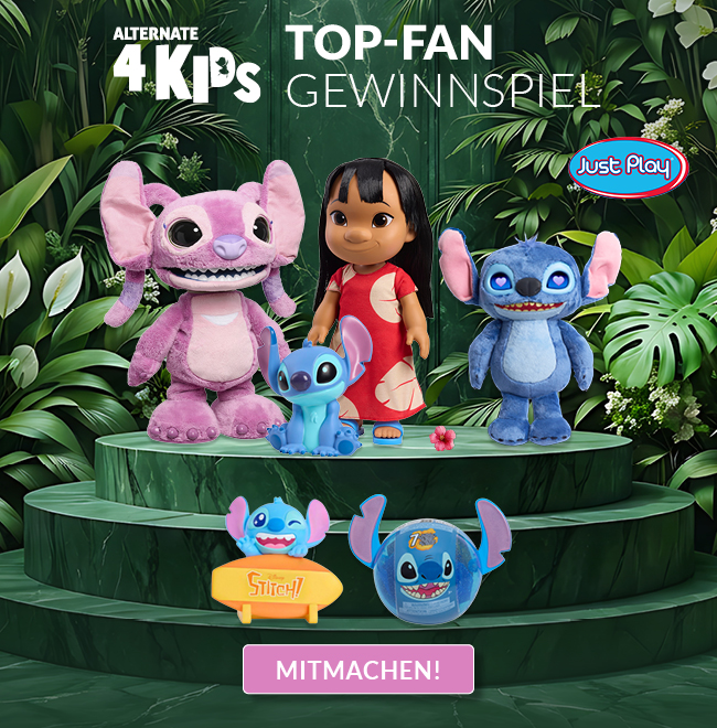 Just Play Bundle Top-Fan Gewinnspiel März Alternate for Kids