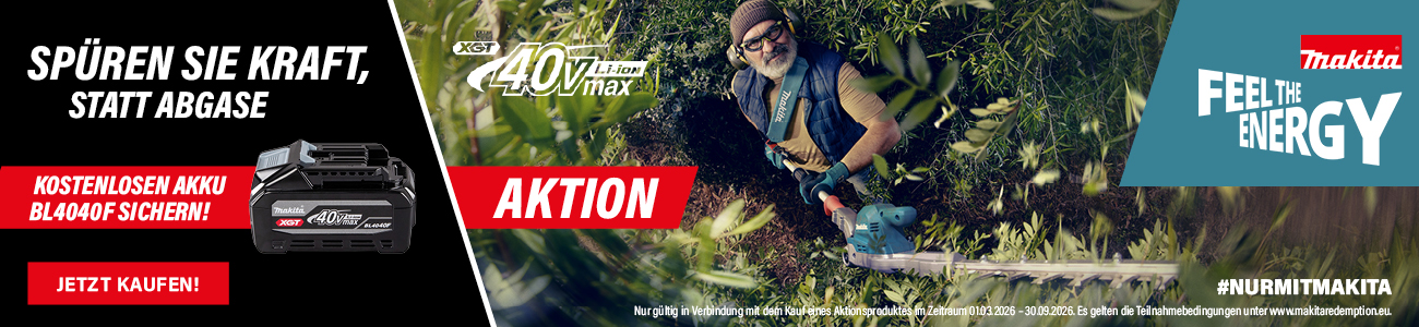 Makita Frühlingskampagne - Feel the Energy
