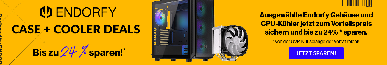 Endorfy Case & Air Cooler Promotion