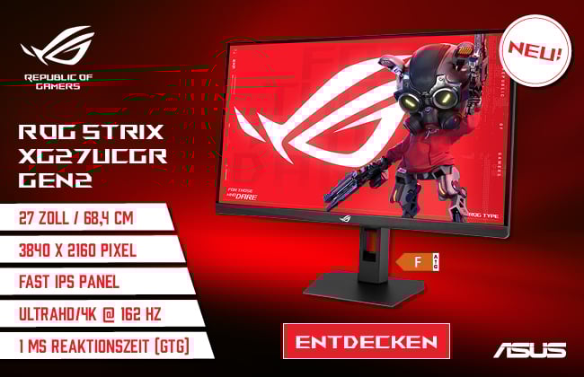 ASUS TFT Exklusiv Launch XG27UCGR