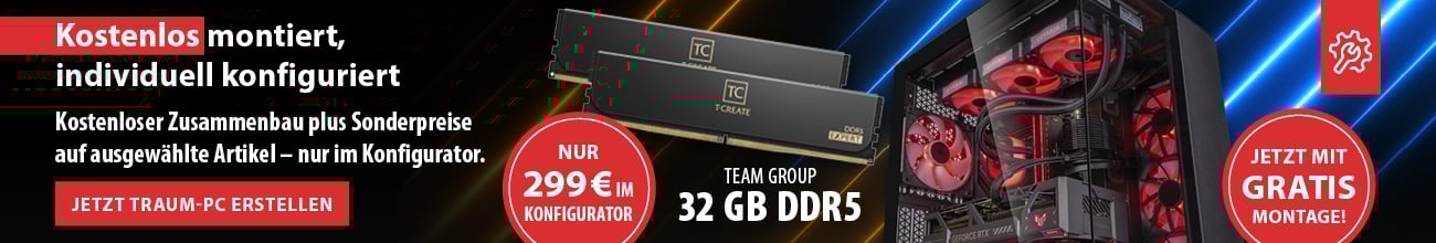 ALTERNATE kostenlose Baupauschale + BTO-Rabatte