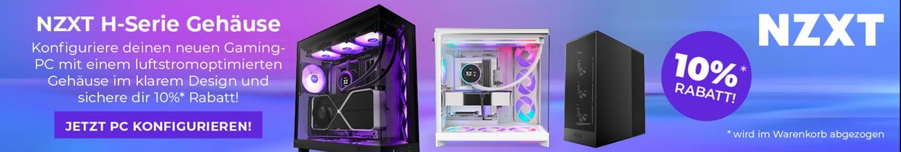 NZXT PCB Rabatte: Gehäuse