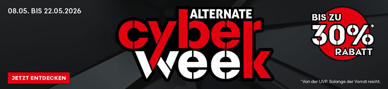 Suche: ALTERNATE Cyber Week II 2026