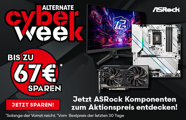 AsRock Cyber Week II Basic Paket
