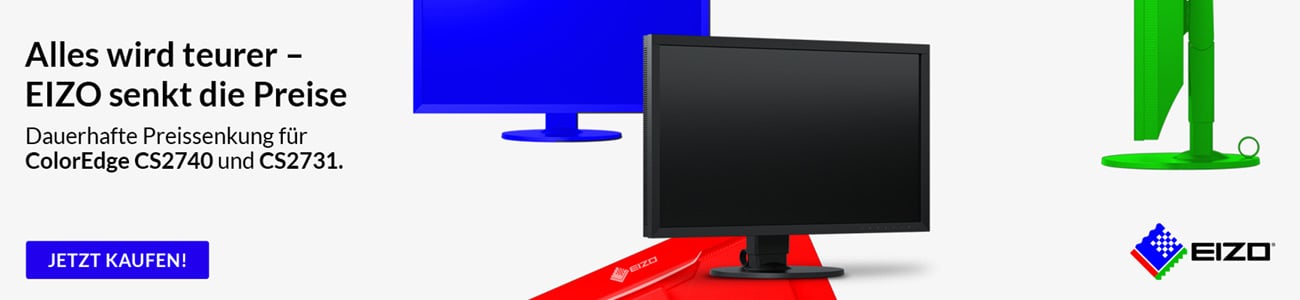 Suche: Eizo Preissenkung CS2740 & CS2731