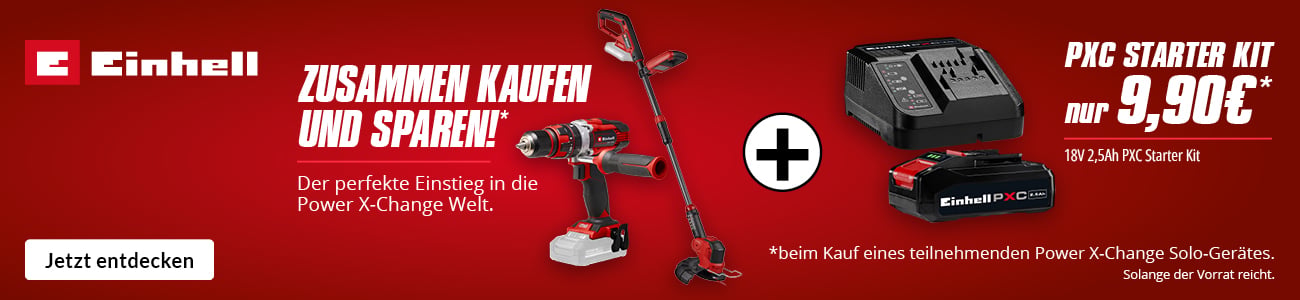 2,5Ah Starter Kit Aktion Suchergebnisbanner