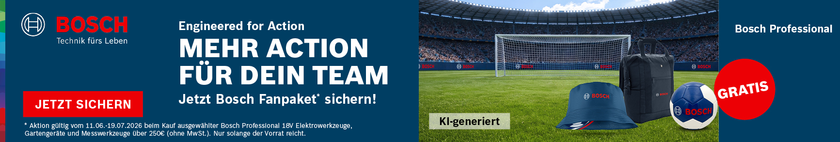 WM-Aktion / Fan-Paket