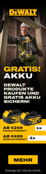Dewalt Gratis Akku Aktion
