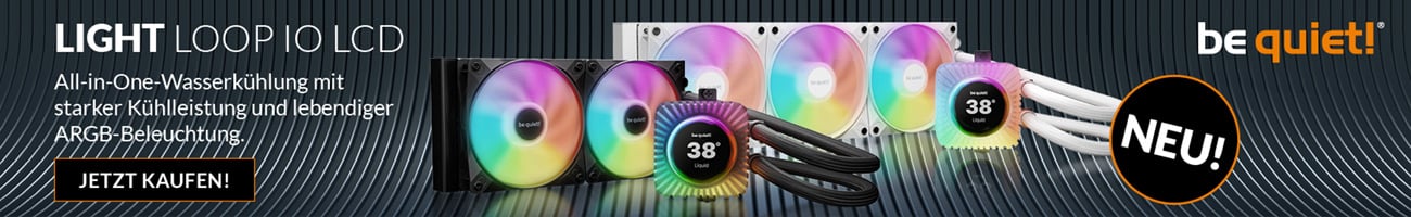 Be Quiet die Light Loop IO LCD Launch