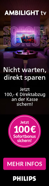 100,- €  Sofortbonus sichern!