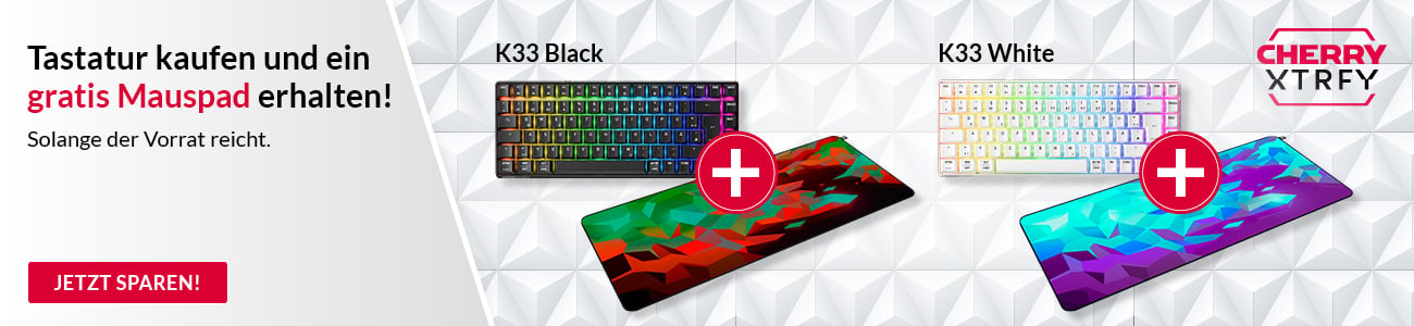 Tastatur kaufen und ein gratis Mauspad erhalten!