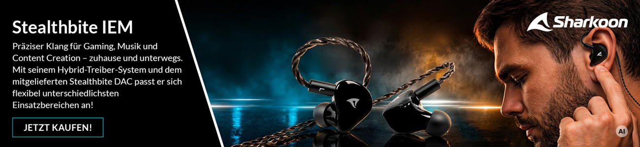 Sharkoon Stealthbite IEM