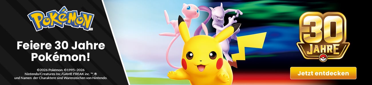 Feiere 30 Jahre Pokémon!