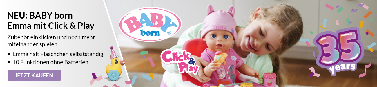BABY born mit Click & Play