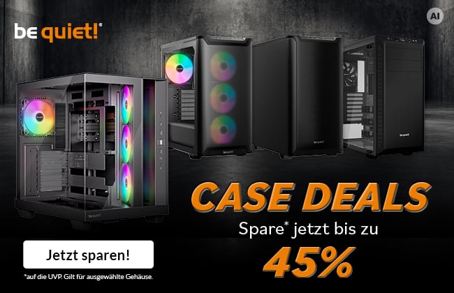 be quiet! Case Deals