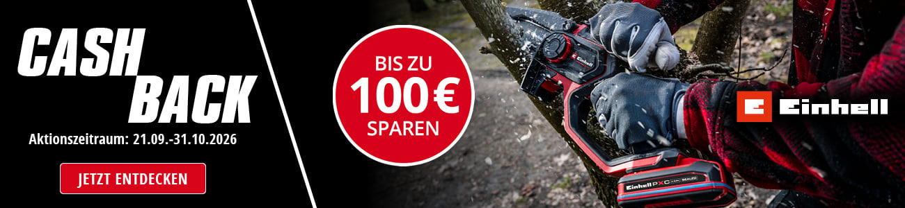 Bis zu 100€ sparen