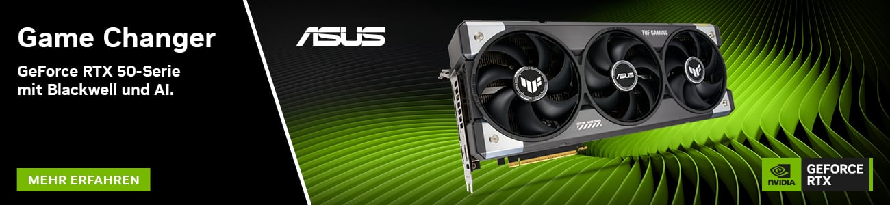 VGA x NVIDIA On Page Bewerbung ASUS Grafikkarten