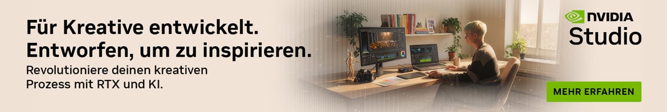 Für Kreative entwickelt. Entworfen, um zu inspirieren.
