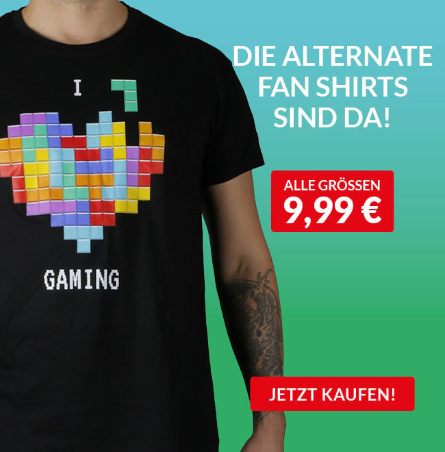 Alternate We <3 Gamers T Shirts