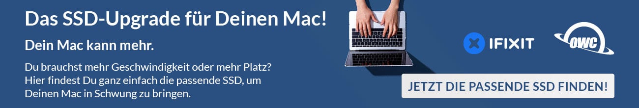 Das SSD-Upgrade für deinen Mac