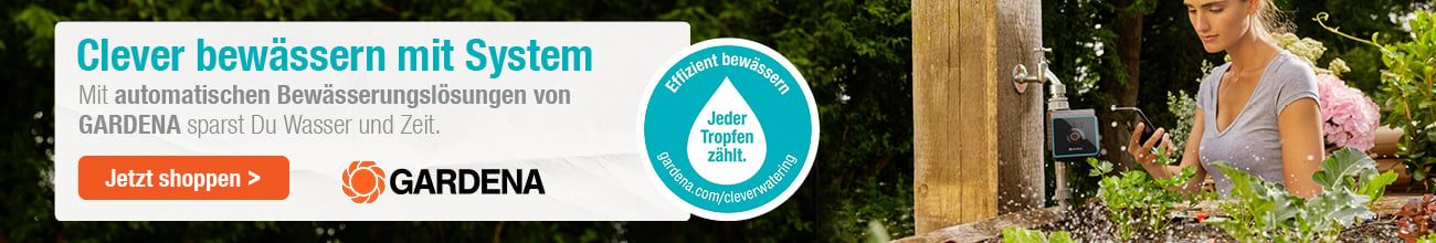 Gardena Bewässerungsaktion