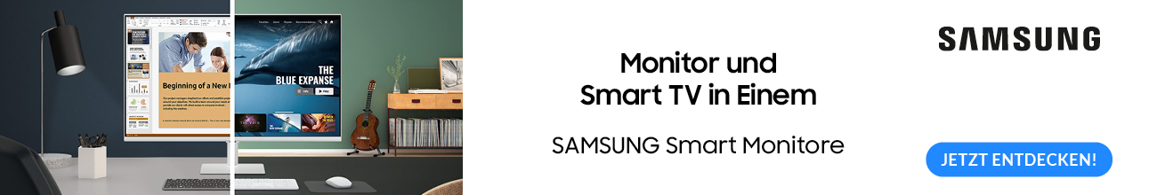 Samsung Monitor und Smart TV in Einem