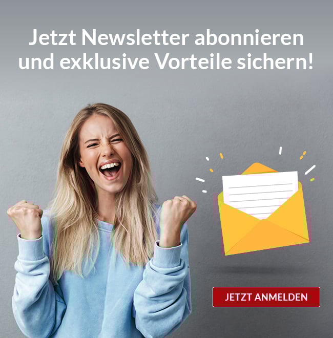 Newsletter allgemeine Bewerbung im Webshop