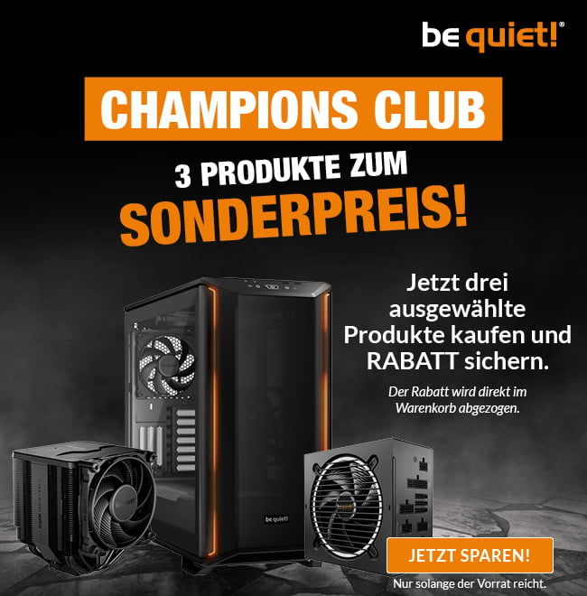 Be Quiet Champions Club