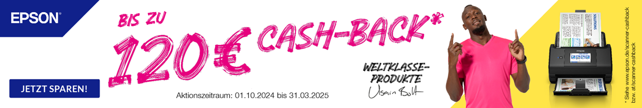 Bis zu 120€ Cashback