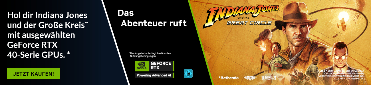 NVIDIA GeForce RTX Bundle Indiana Jones and the Great Circle