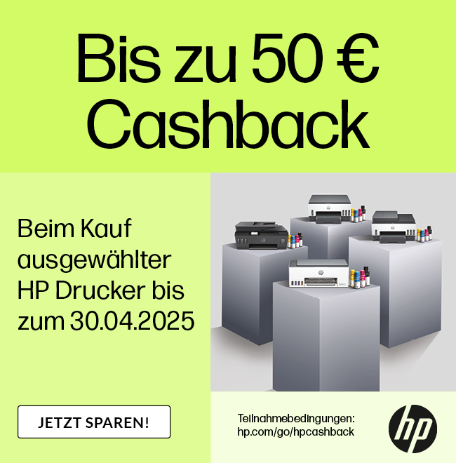 HP Cashback Promo ab 01.02.