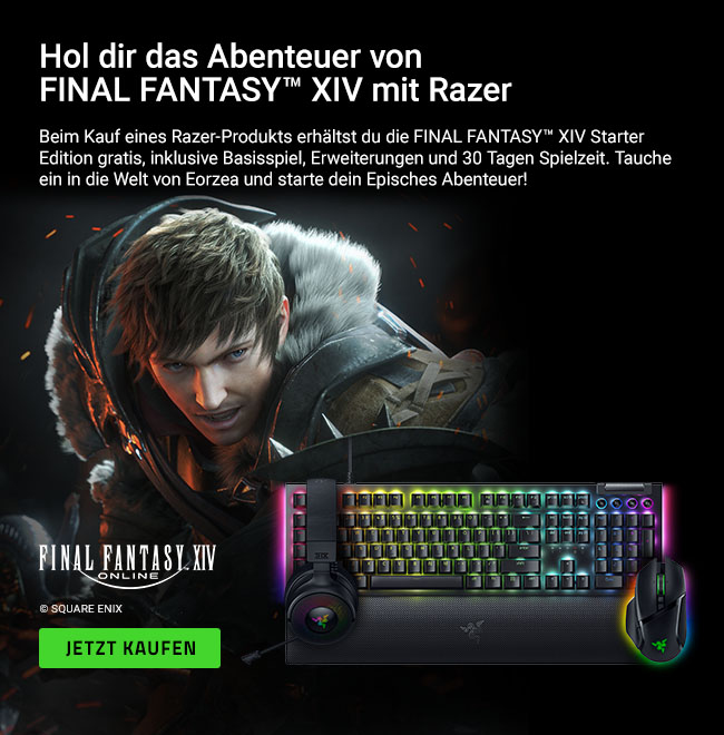 Hol dir das Abenteuer von FINAL FANTASY XIV